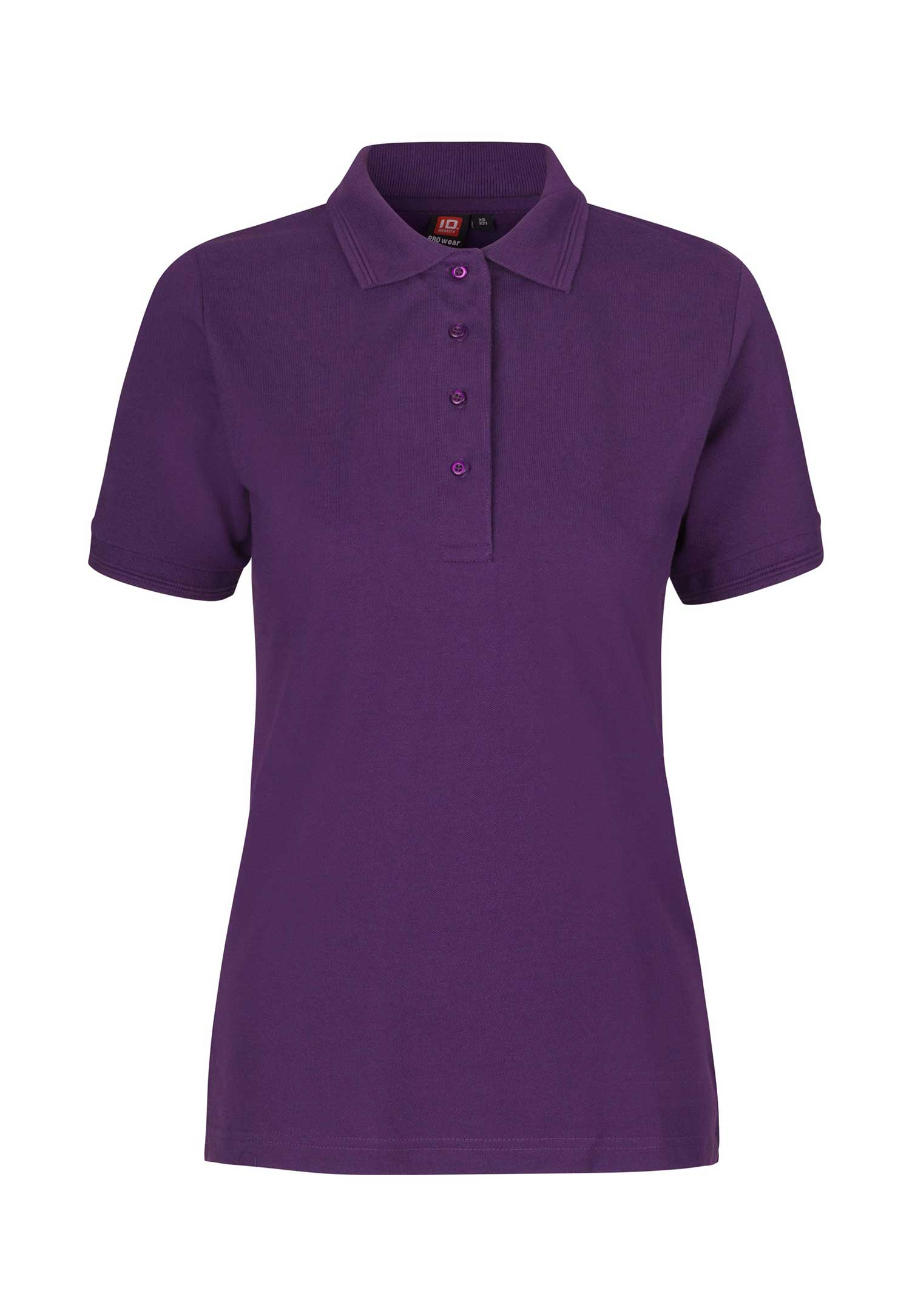 Damen Poloshirt - lila - S